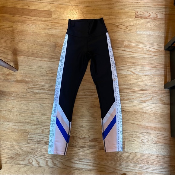 P.E. Nation XS Black Bang Bang Leggings - Picture 2 of 4